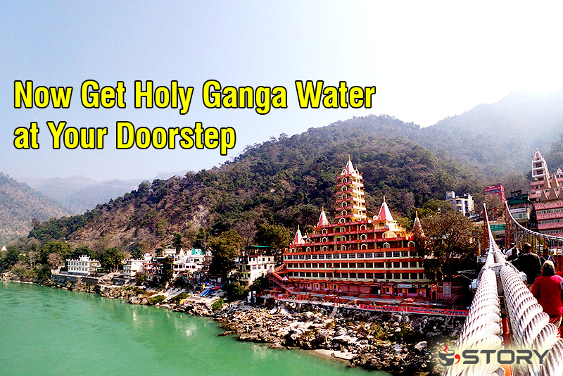 Now Get Holy Ganga Water at Your Doorstep