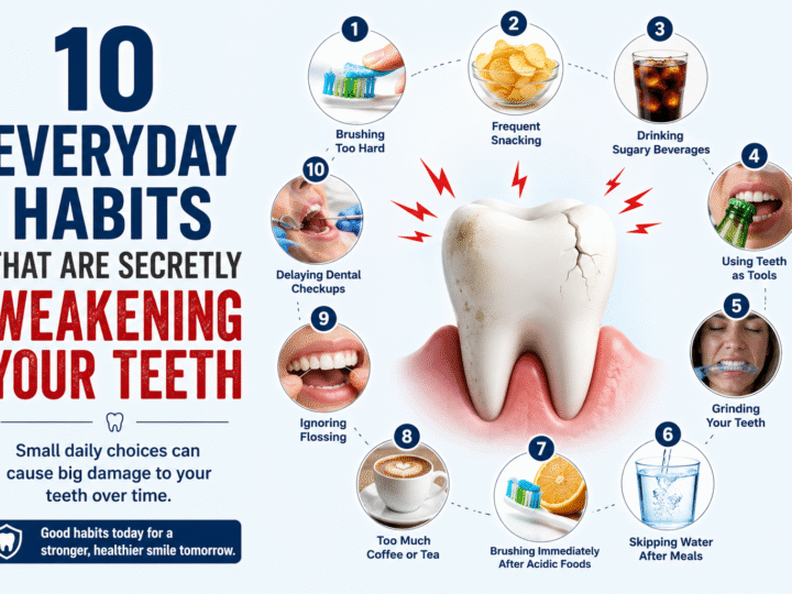 10 Everyday Habits That Are Secretly Weakening Your Teeth