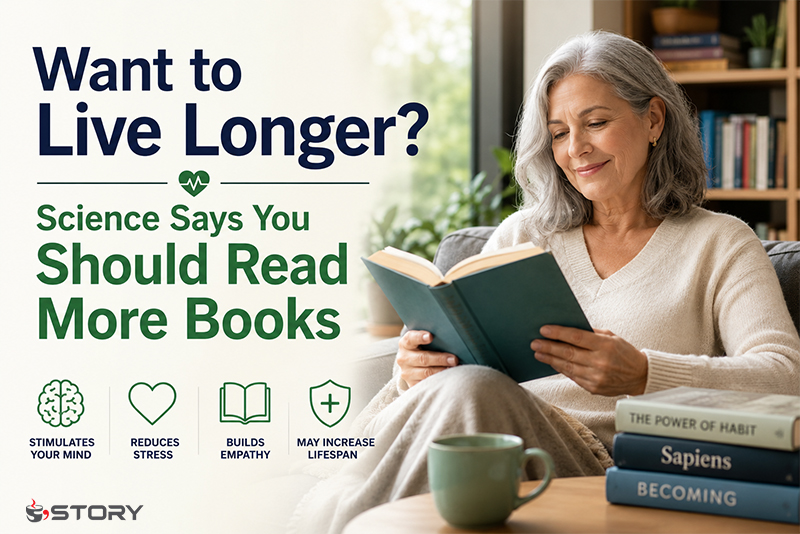 Want to Live Longer? Science Says You Should Read More Books